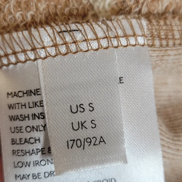 Anthropologie Women’s Crew Neck Striped Long Sleeve Top - Picture 7 of 8